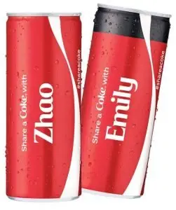 コーラキャンペーンを共有する