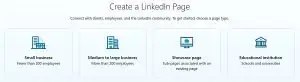 criar uma página da empresa no linkedin