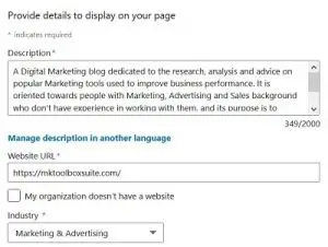 criar uma página da empresa no linkedin - visão geral