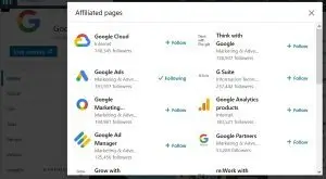 criar uma página da empresa no linkedin - páginas de demonstração