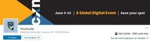 أمثلة لافتة LinkedIn