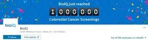 bioiq - أمثلة لافتة LinkedIn