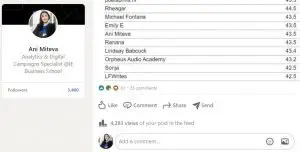 consejos de networking de linkedin - análisis