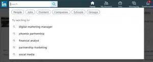 LinkedIn検索エンジン