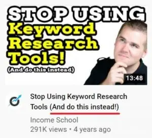 方括号 - 获得浏览量的 youtube 标题
