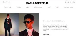 客户体验示例 - karl lagerfeld