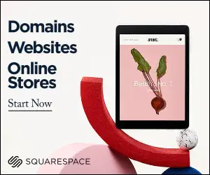 谷歌展示广告网络示例 - squarespace