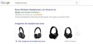 bose kulaklıklar - kalite puanı örneği