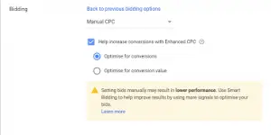 strategi penawaran iklan google bpk yang disempurnakan