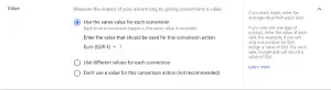 strategi penawaran iklan google memaksimalkan nilai konversi