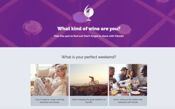 Quiz interattivi, quiz sulla personalità e sulla conoscenza