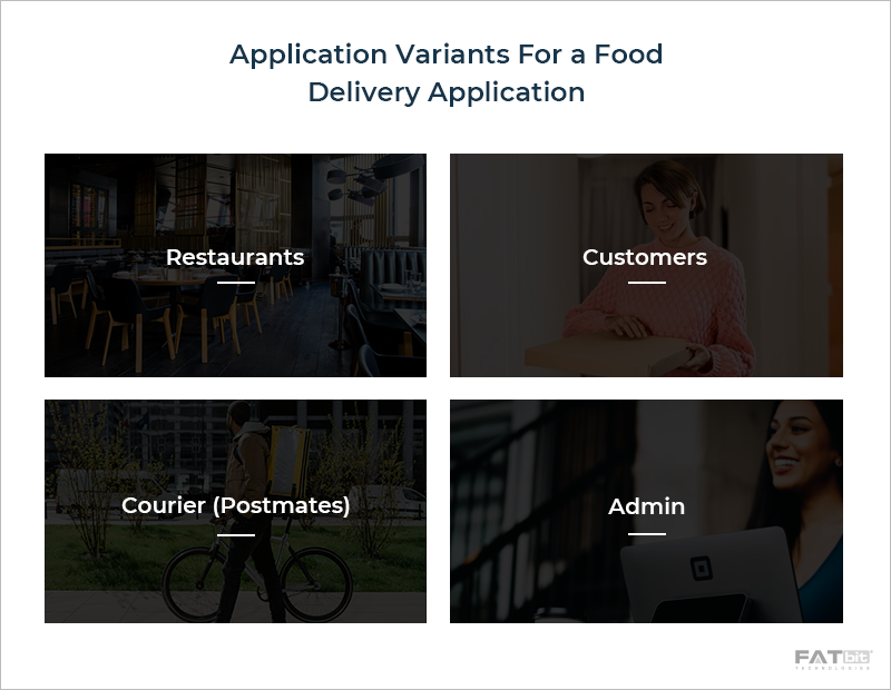 Varian Aplikasi - Aplikasi Pengiriman Makanan Postmates