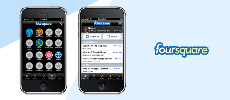 FourSquare - 10 Contoh MVP Teratas