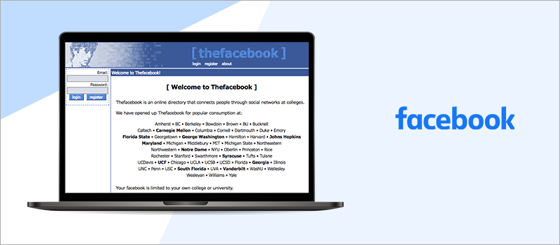 facebook - 10 Contoh MVP Teratas