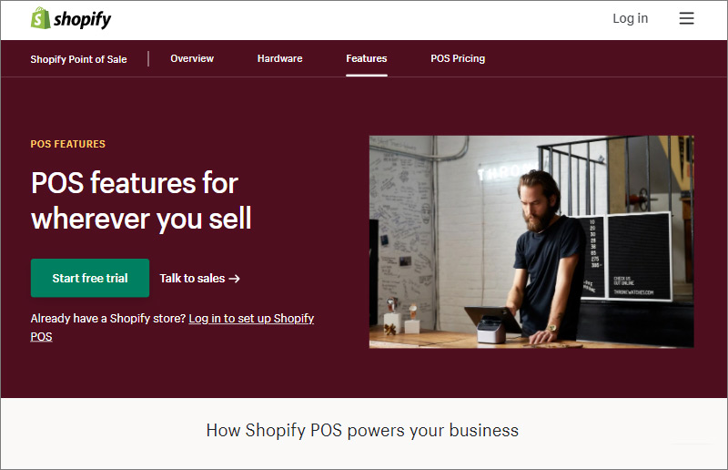 برنامج البقالة عبر الإنترنت - Shopify
