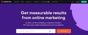 scrittura di contenuti per seo - semrush