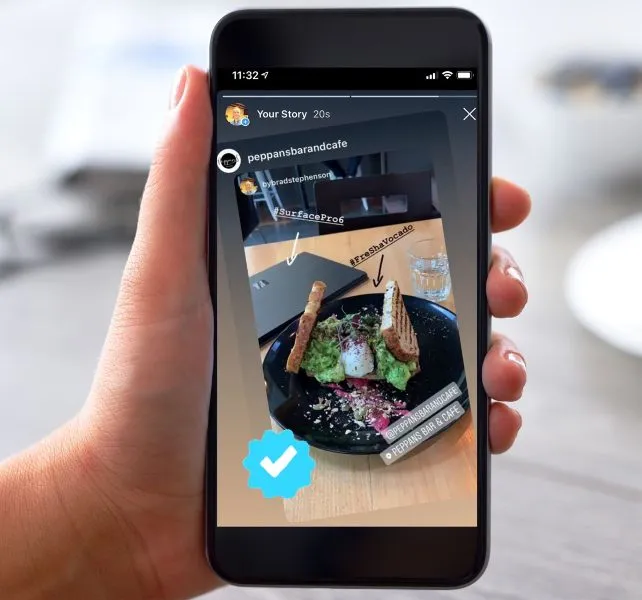 la storia di instagram promuove la tua attività