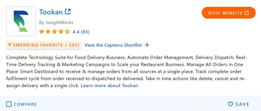 contoh iklan capterra - tookan