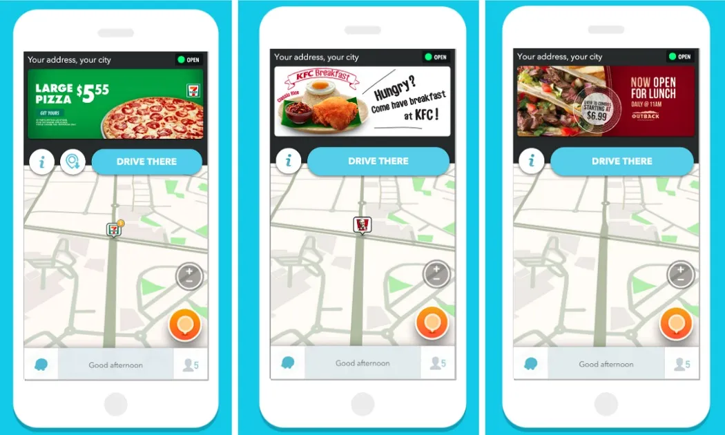 谷歌廣告替代品 - waze