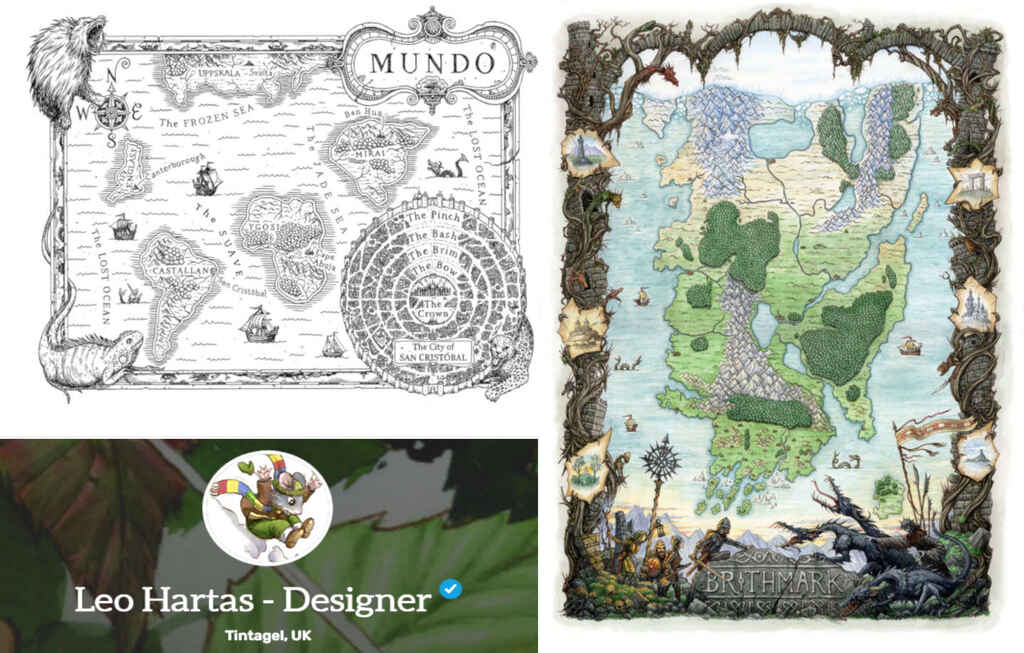Léo Hartas, designer sur Reedsy | Exemples