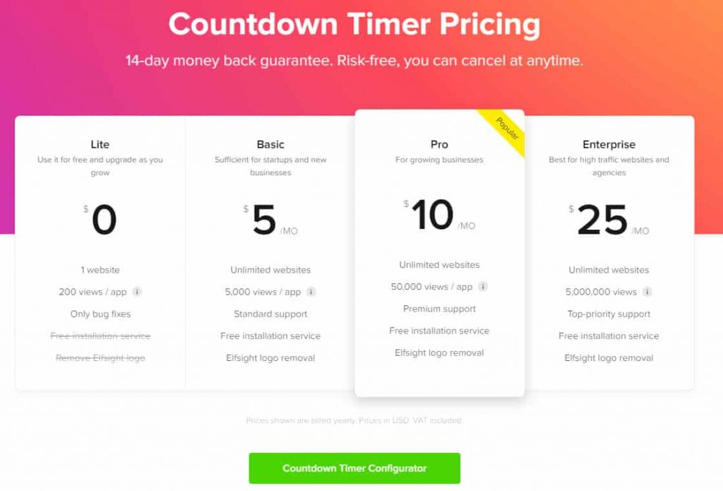 elfsight-countdown-timer-prezzi