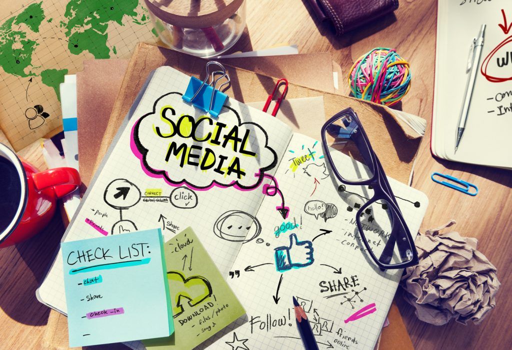 link-uri de social media