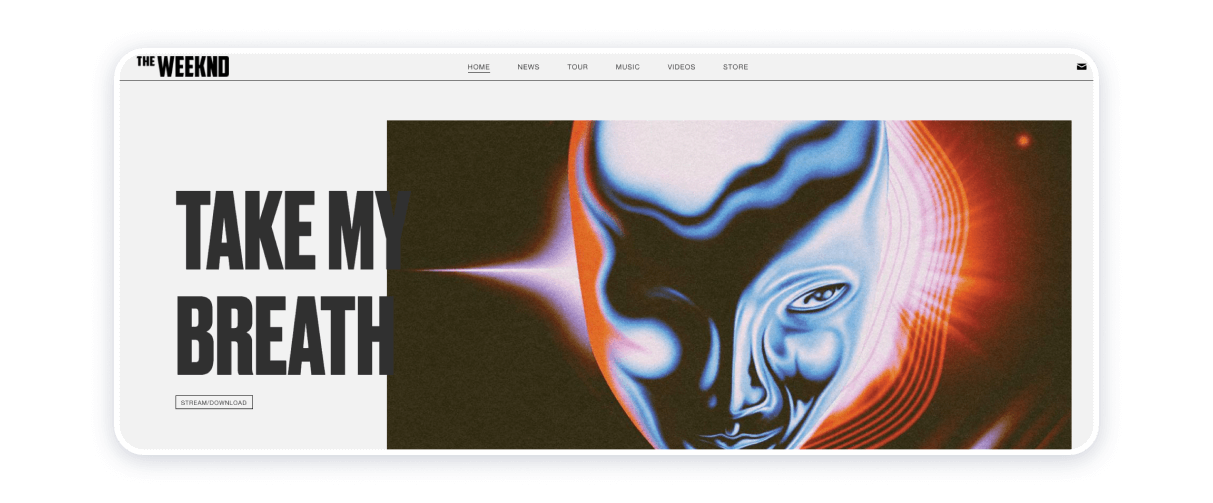 musician website