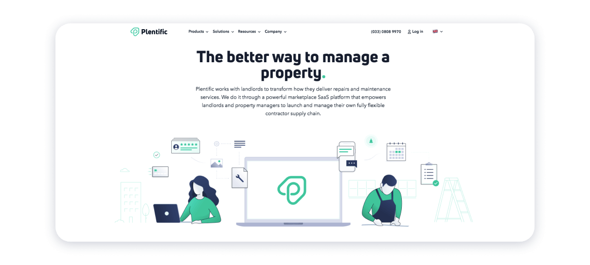 best single page websites