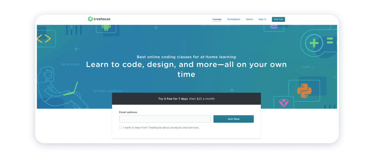 single page websites