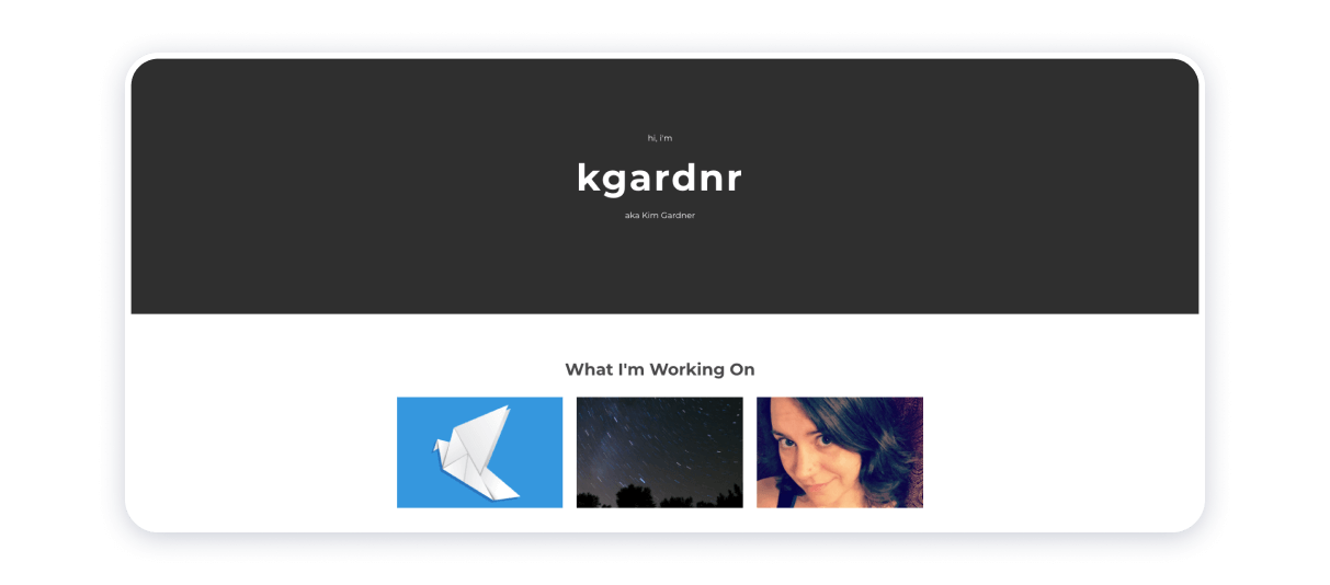 one page websites design
