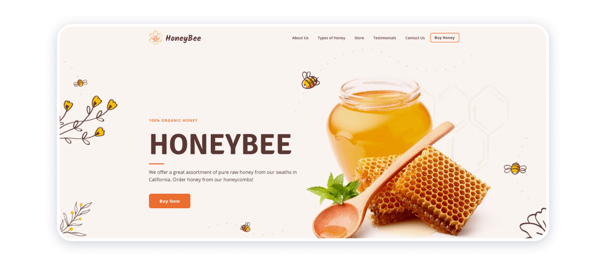 one page website examples