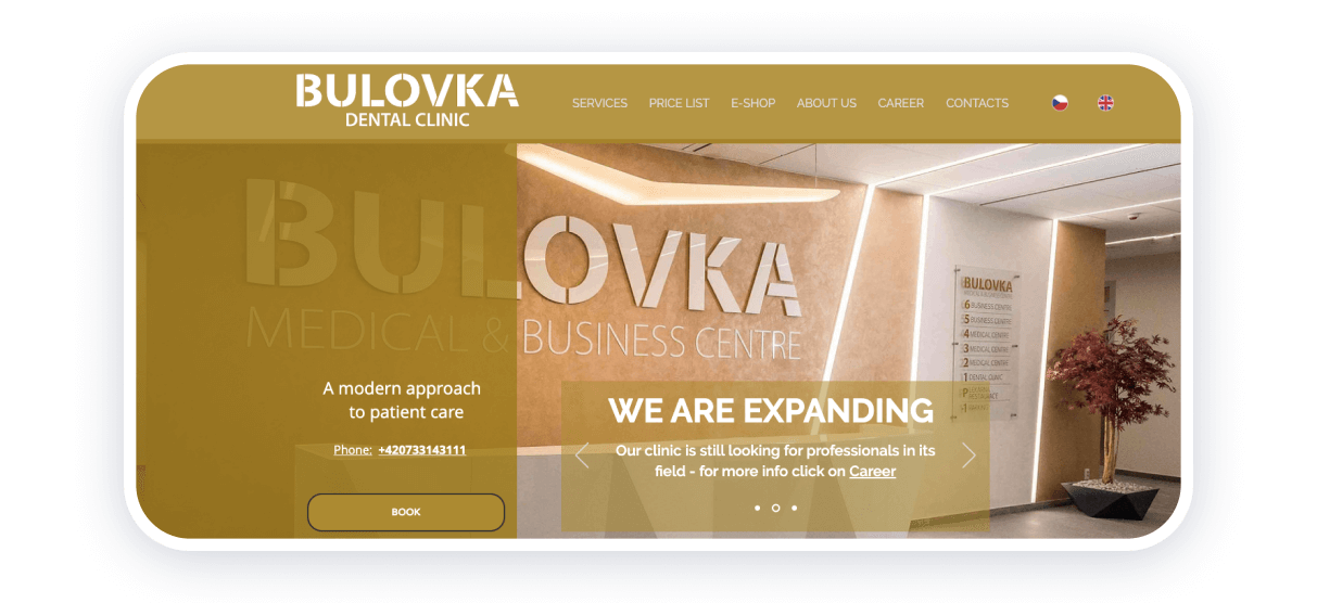 great dental websites