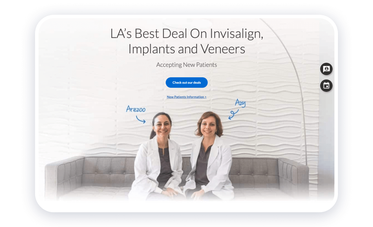 best dentists websites