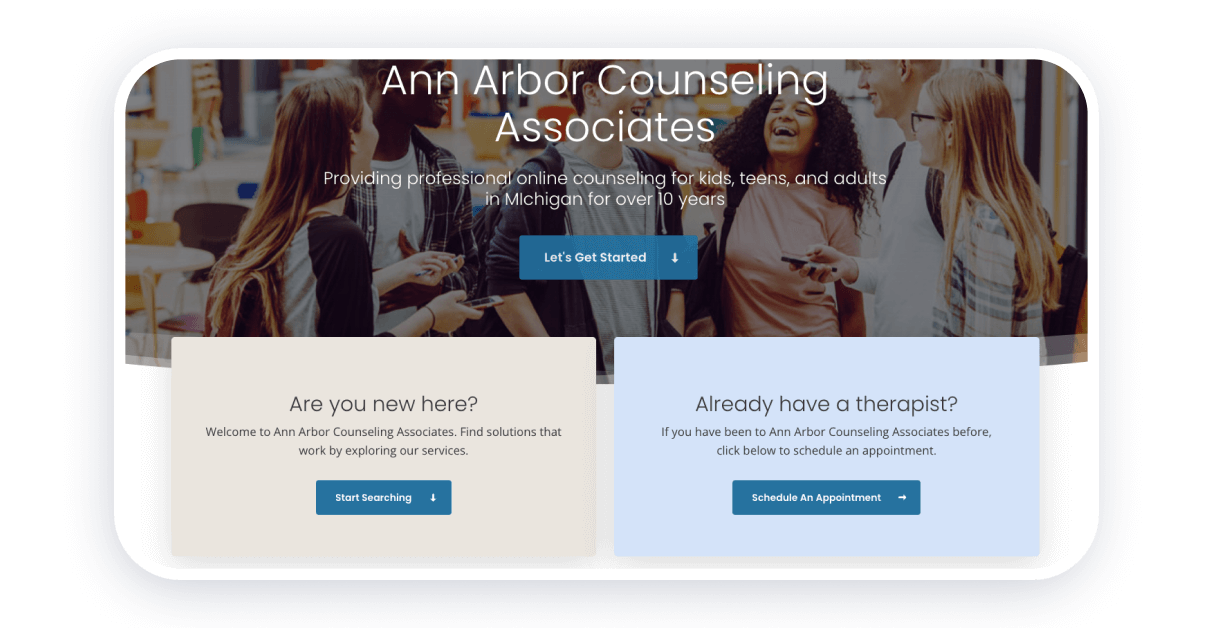 free websites for therapists