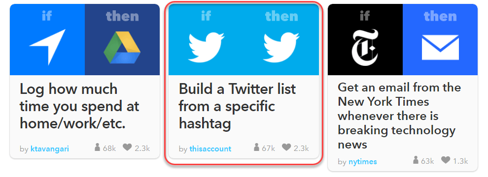 ifttt-resep-build-twitter-list-hashtag