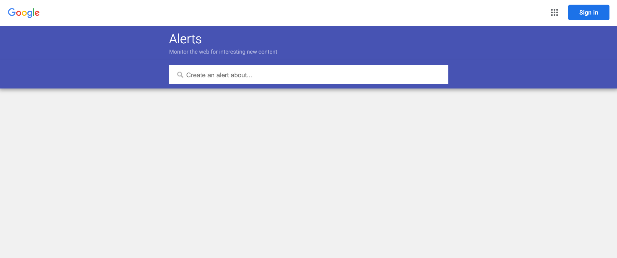 Alertas de Google