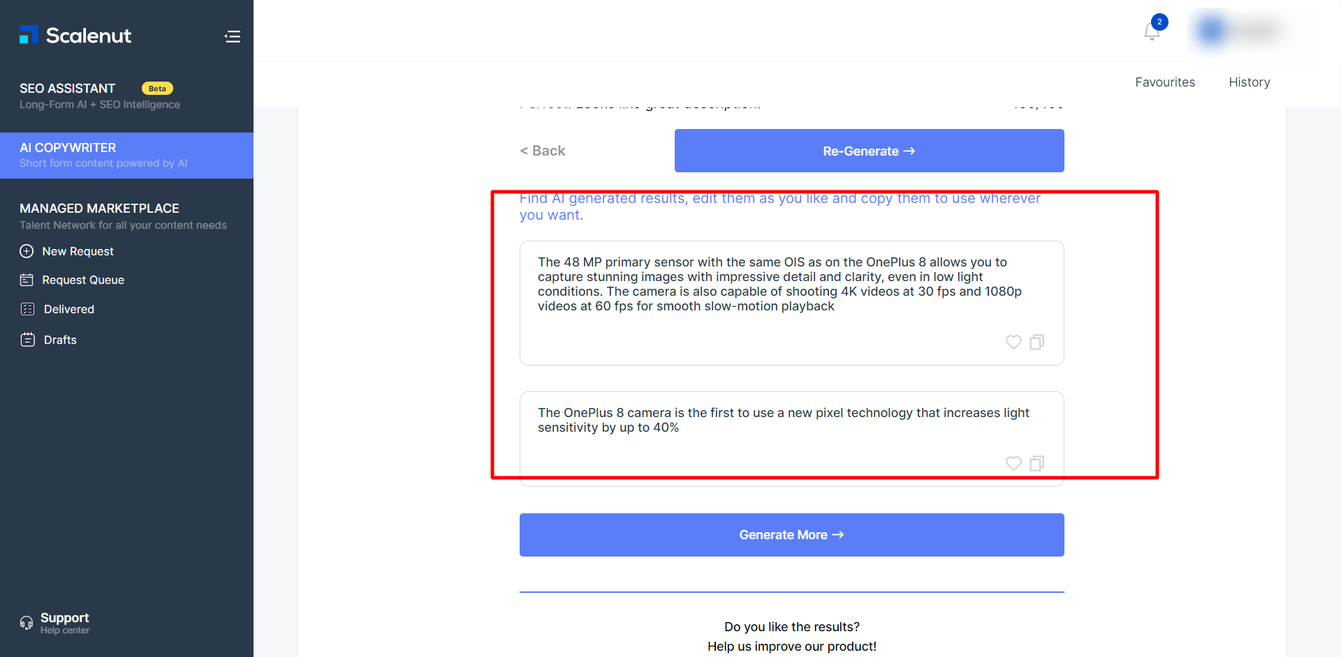 Scalenut AI Copywriter