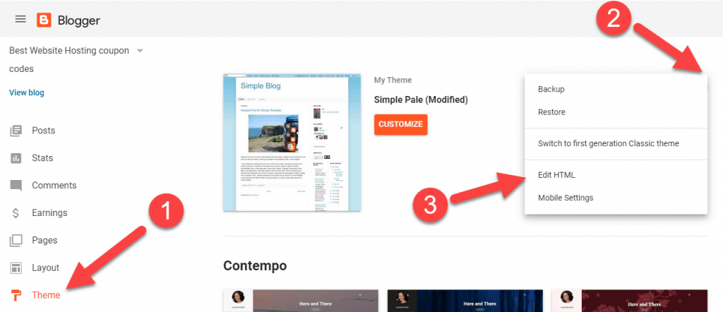 edit-html-blogger