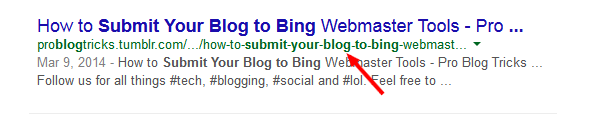 Custom URL with keyword Text