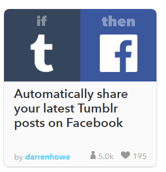 tumblr su facebook