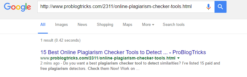 google serp