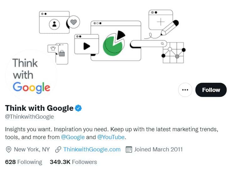 myśl z google