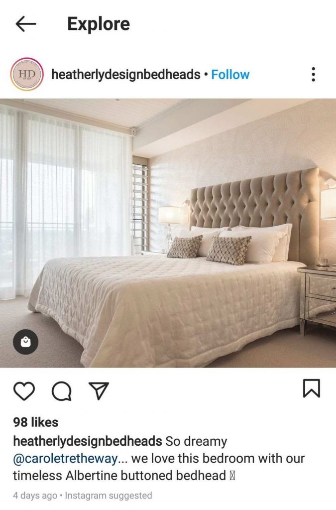 ตัวอย่างโฆษณา Instagram ที่ดีที่สุด