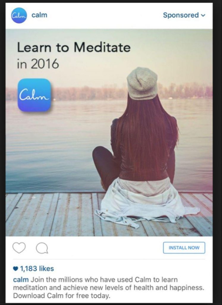 ตัวอย่างโฆษณา Instagram ที่ดีที่สุด