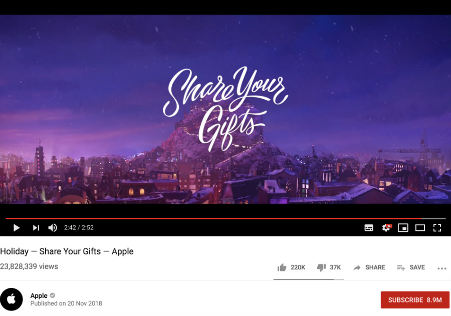 kampanye video apel