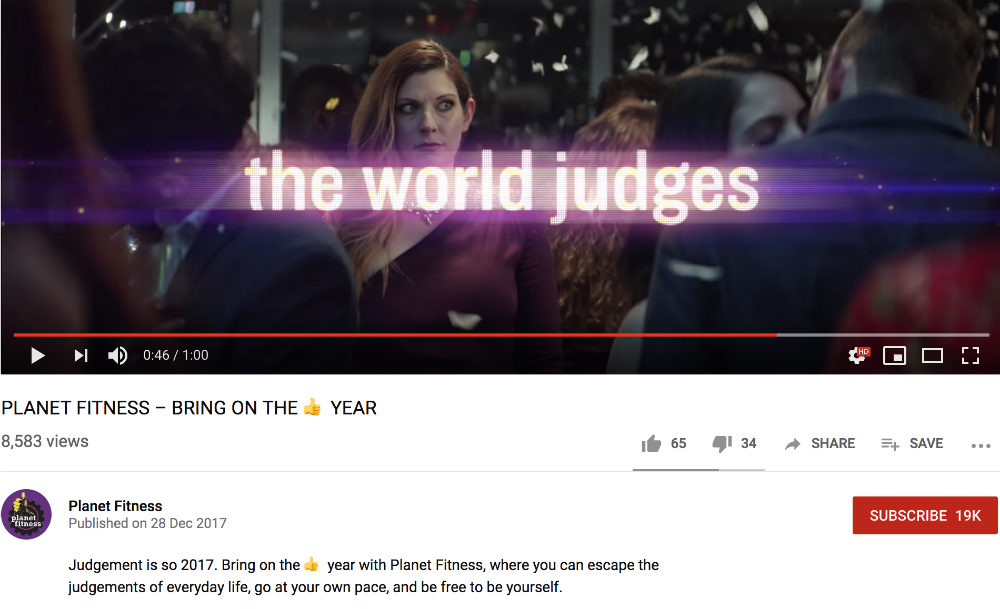 iklan video kebugaran planet