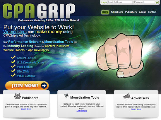 Jaringan PPD CPAGrip - Bayar Per Unduh CPAGrip PPD Networks - Pay Per Download
