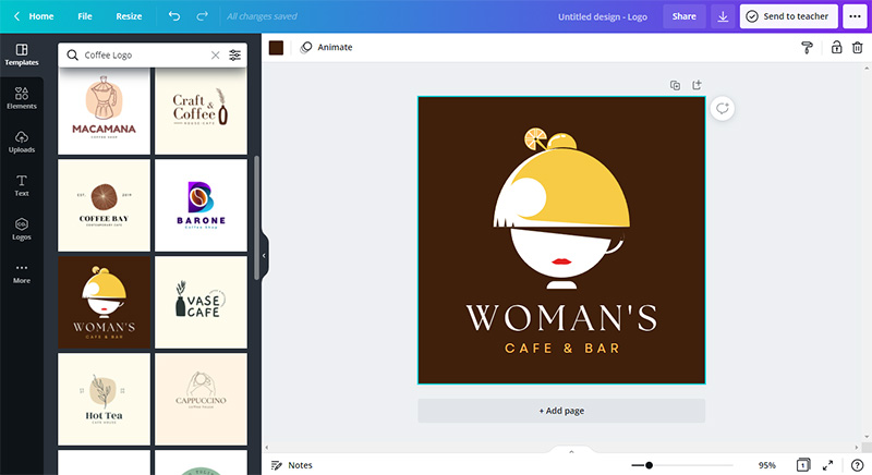 แพลตฟอร์มการออกแบบ canva
