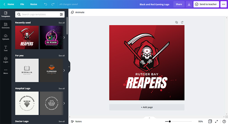 แพลตฟอร์มการออกแบบ canva