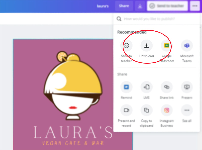 แพลตฟอร์มการออกแบบ canva